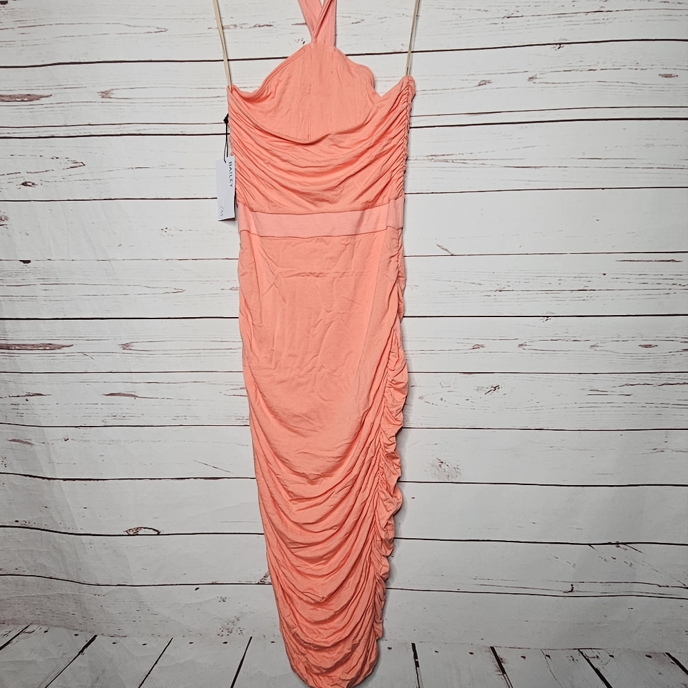Bailey 44 Maive Halter Ruched Dress - Picture 3 of 16